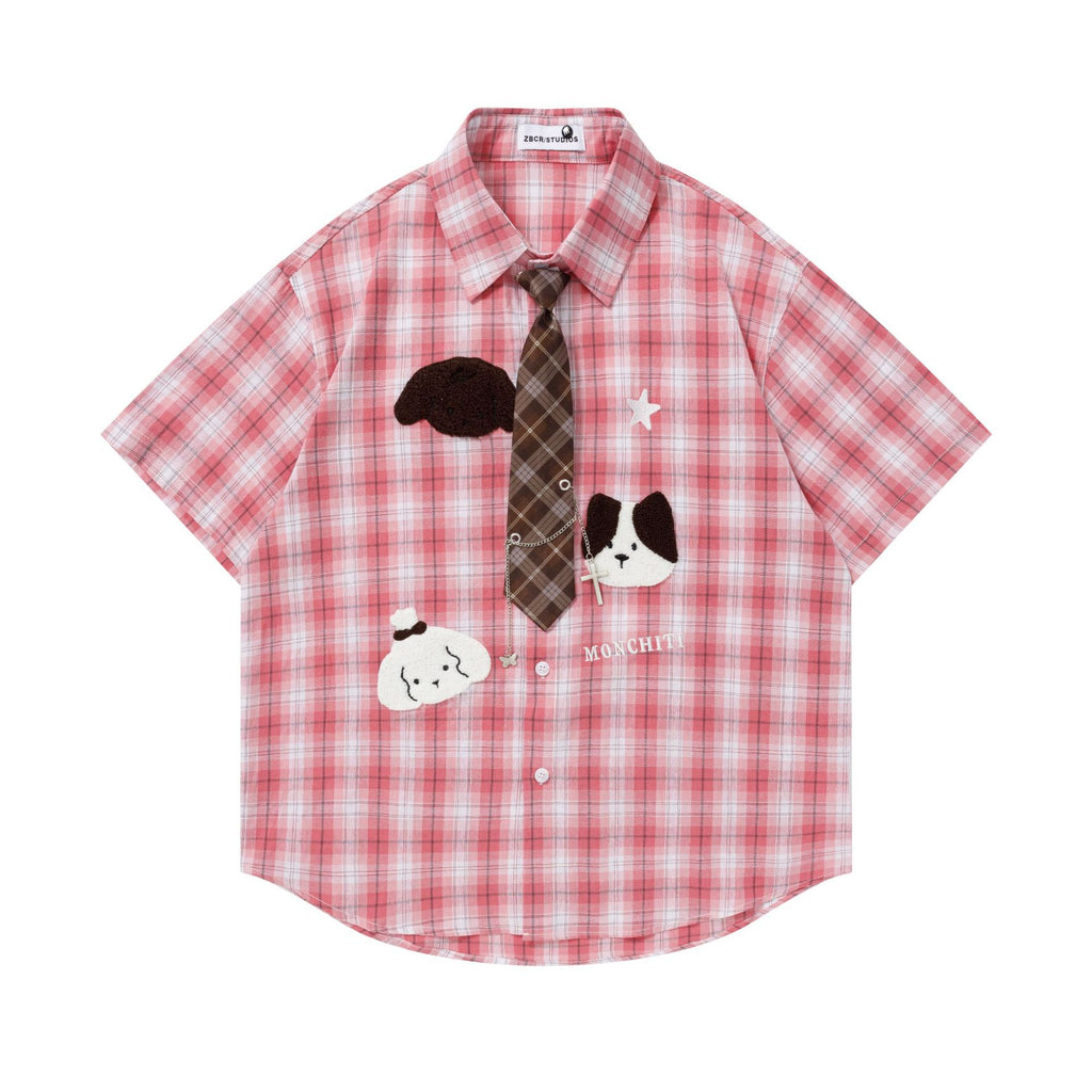Towel Embroidered Short Sleeve